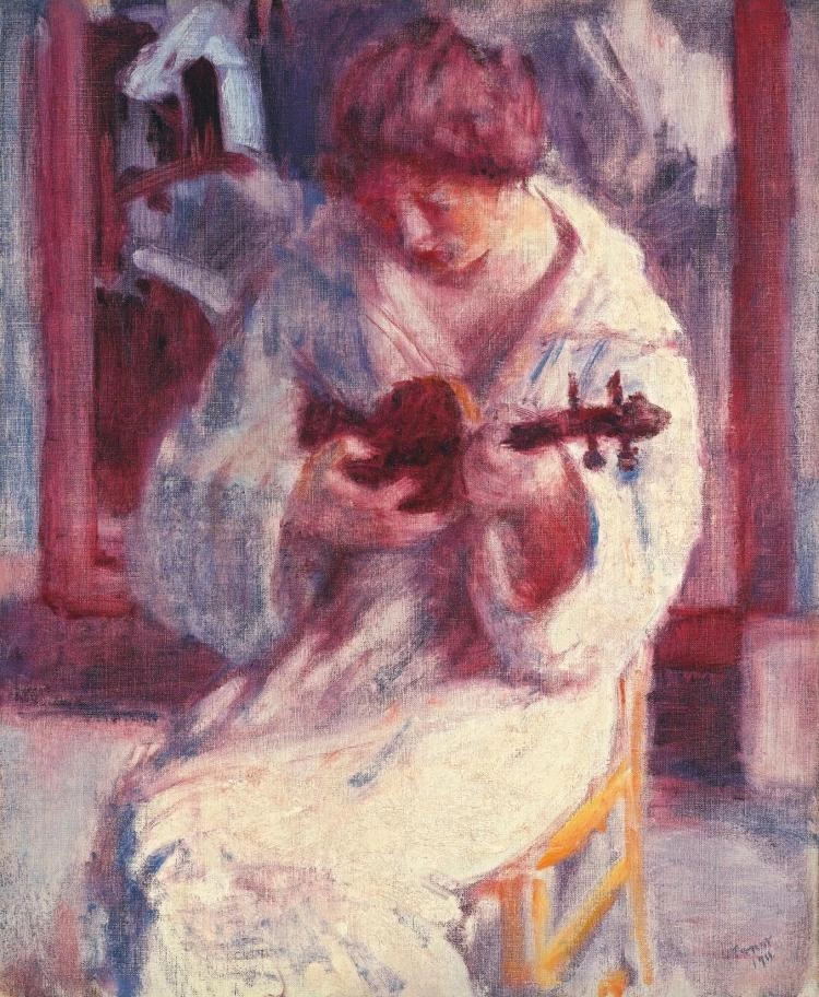 Donna con violino